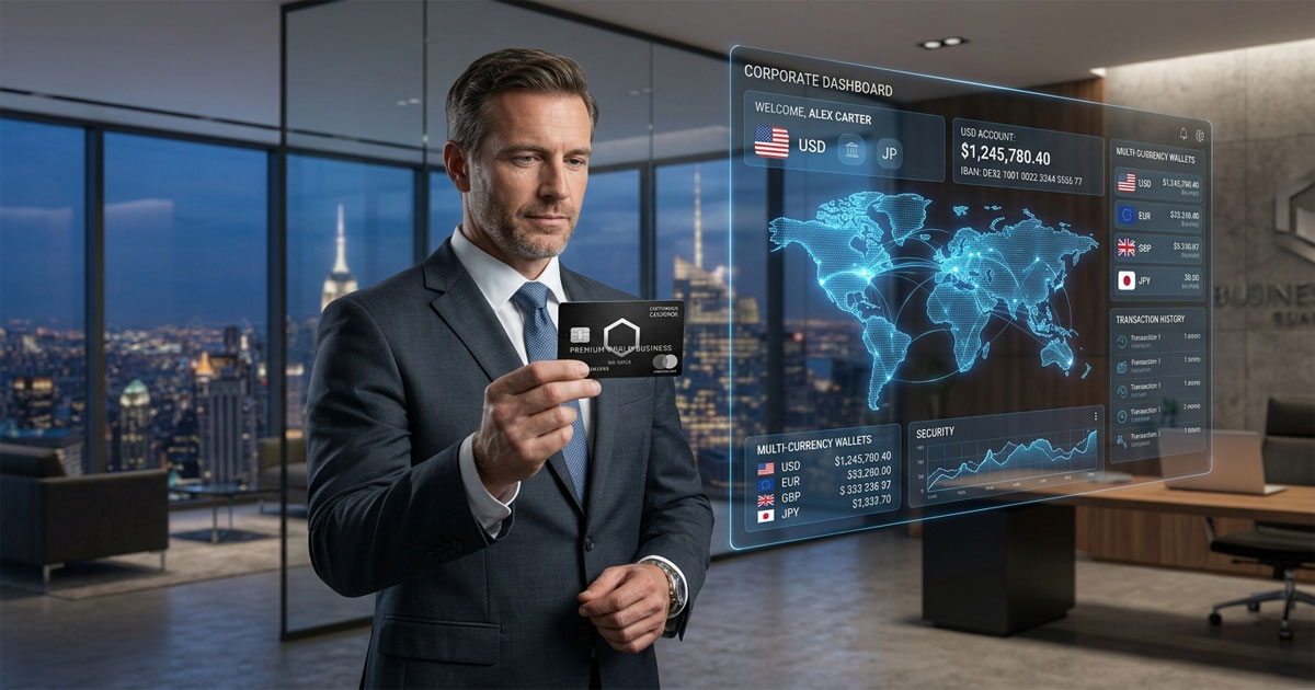 Corporate Bank Account & Prepaid Card